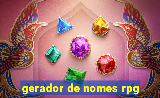 gerador de nomes rpg