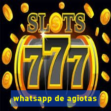 whatsapp de agiotas