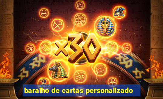 baralho de cartas personalizado