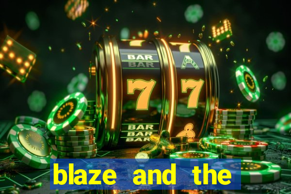 blaze and the monster machines logo font