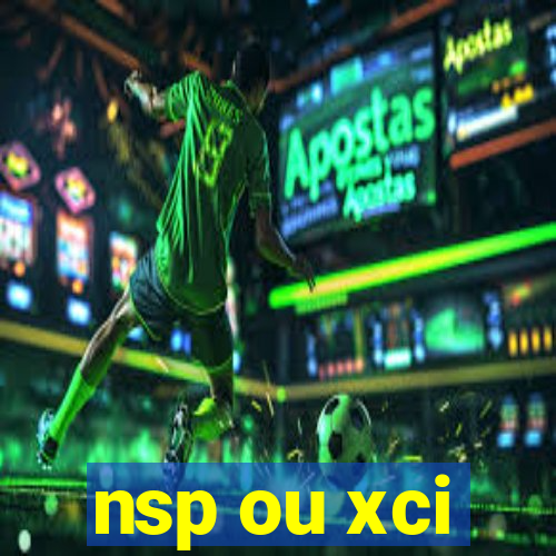 nsp ou xci
