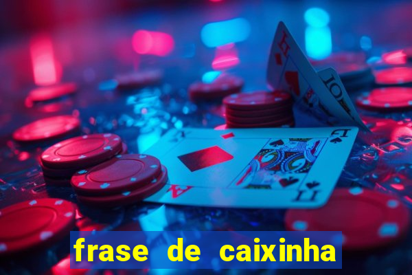 frase de caixinha de natal