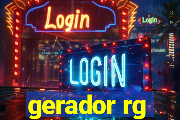 gerador rg