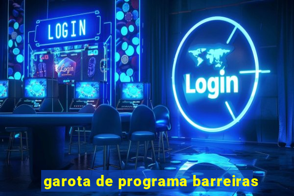 garota de programa barreiras