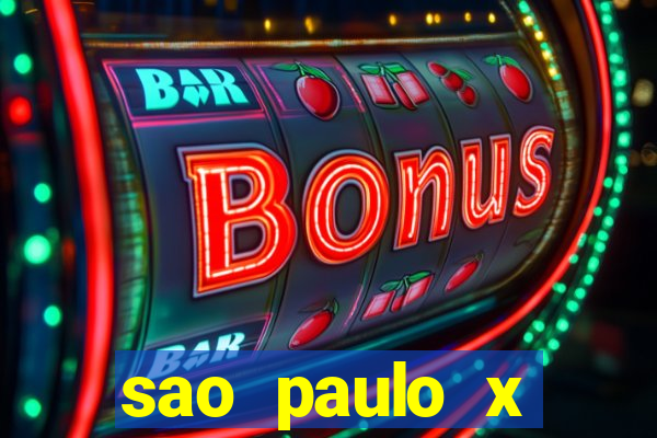 sao paulo x palmeiras palpite