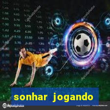sonhar jogando futebol sendo goleiro
