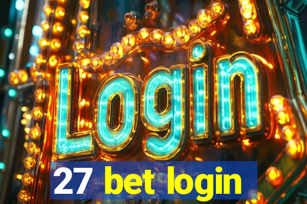 27 bet login