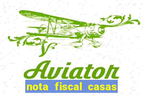 nota fiscal casas bahia 2 via