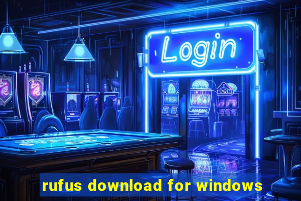 rufus download for windows