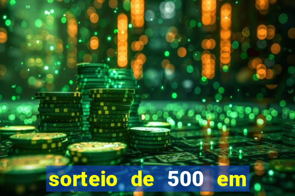 sorteio de 500 em cash toda segunda feira novibet como funciona