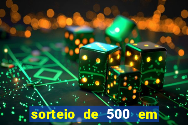 sorteio de 500 em cash toda segunda feira novibet como funciona